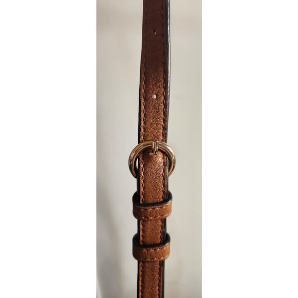 LC Lauren Conrad Tan Faux Suede Crossbody Purse - Picture 3 of 10